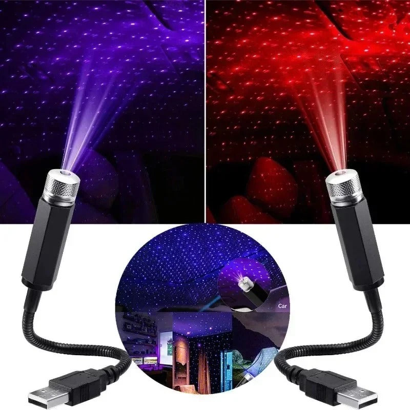 Car Roof Ambient Mini Lights- USB LED